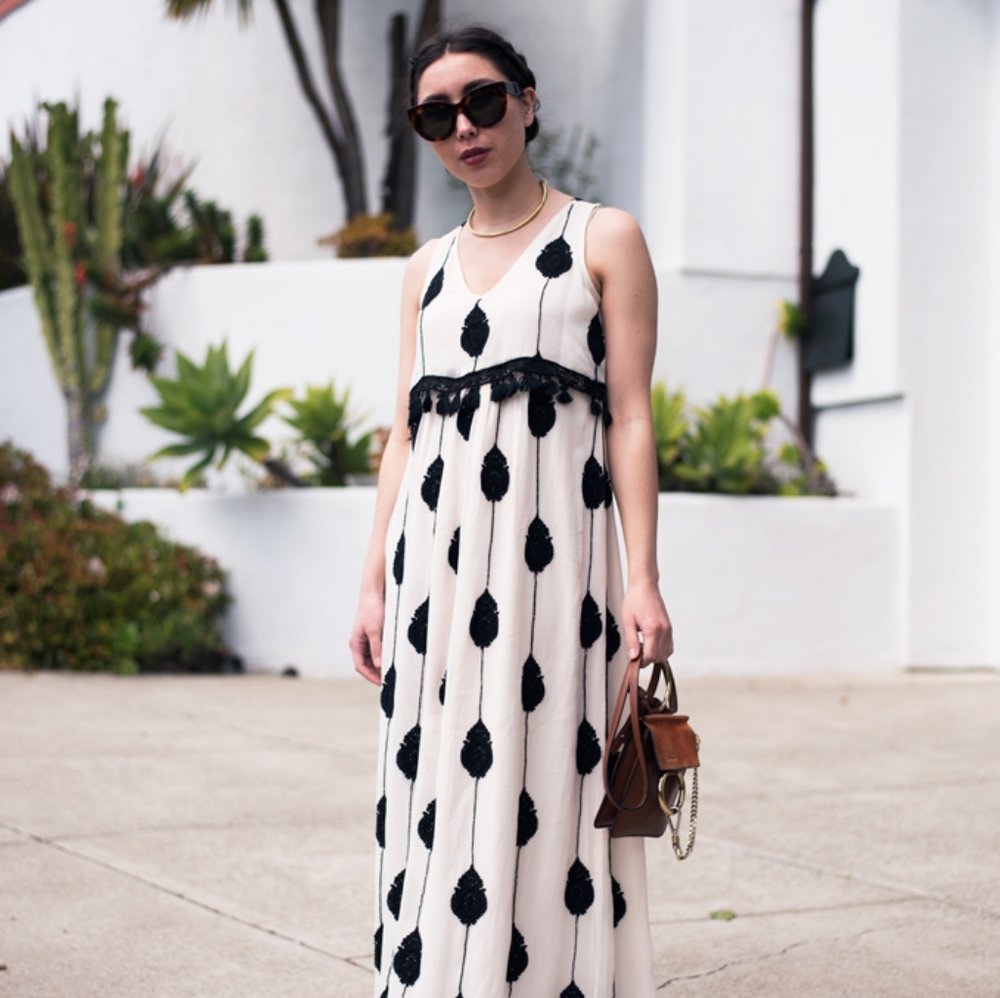 Moulinette Soeurs embroidered dress